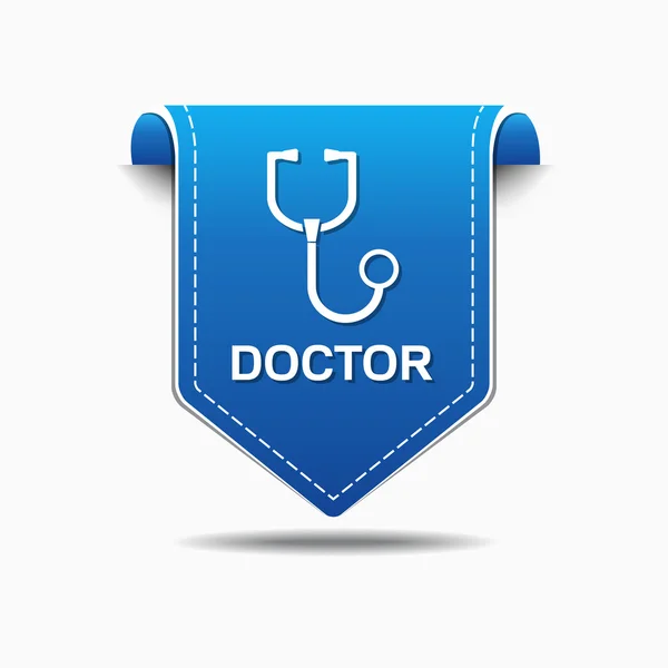 Icône médecin design — Image vectorielle