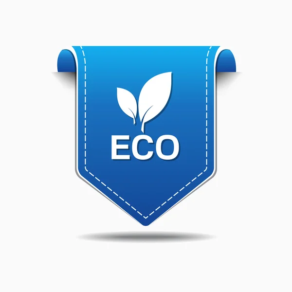 Eco Friendly ikon Design — Stock vektor