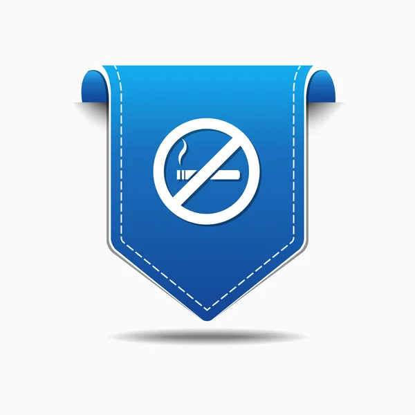 Design de ícone de sinal de não fumar — Vetor de Stock