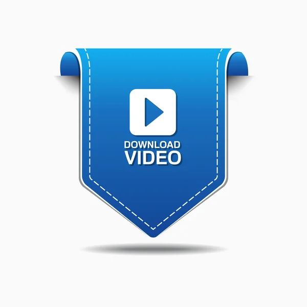 Baixar Design de ícones de vídeo — Vetor de Stock