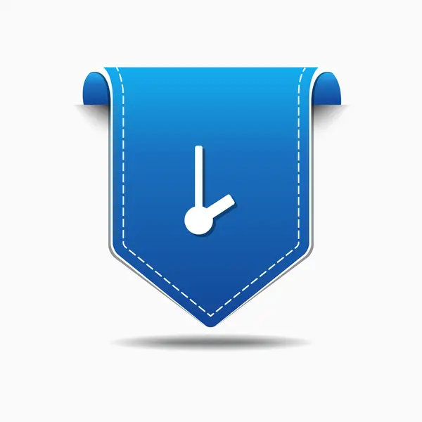 Clock Icon Design — Stock Vector