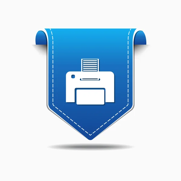 Printer Icon Design — Stock Vector