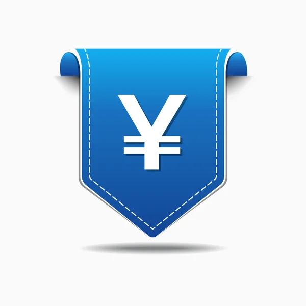 Japonez Yen Icon Design — Vector de stoc