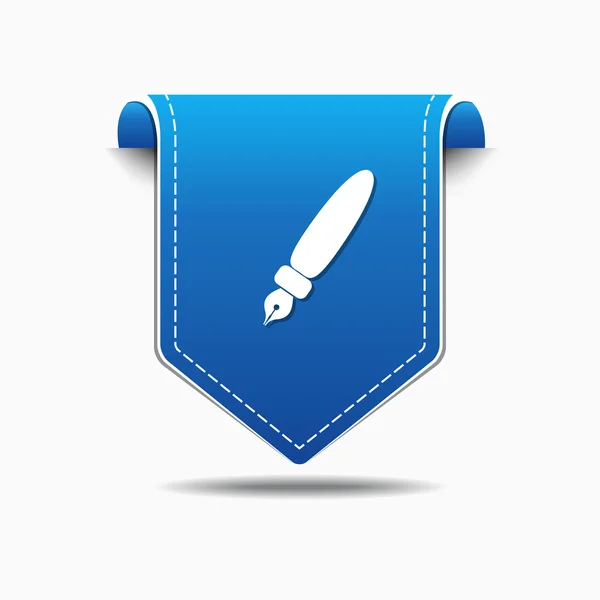 Atrament długopis ikona designu — Wektor stockowy
