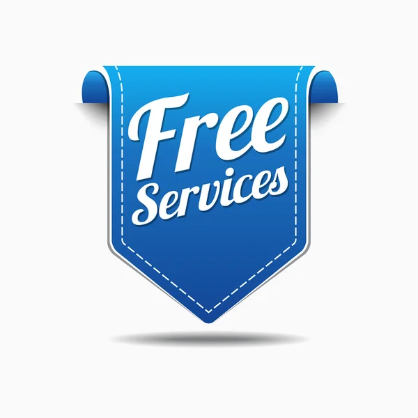 Free Services Icon Design — Stock Vector