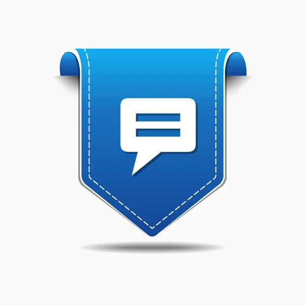 Design de ícone de mensagem — Vetor de Stock