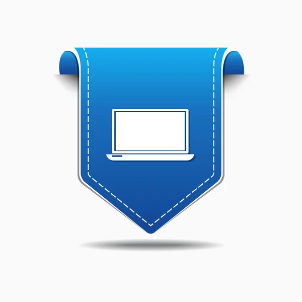 Laptop Icon Design — Stock Vector