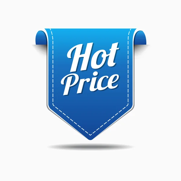 Hot Price Icon Design — Stock Vector