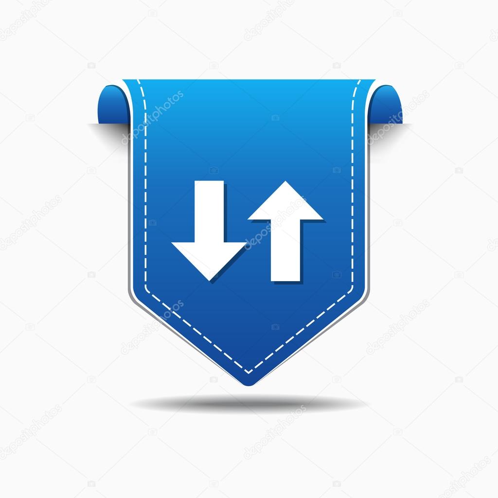 Up Down Arrow Icon Design Vector Image By C Rizwanali3d Vector Stock