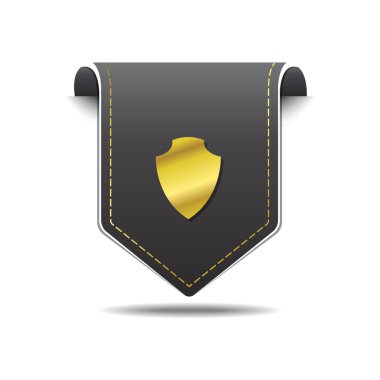 Kalkan işareti simgesi tasarım