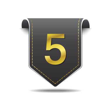 5 numara Web simgesi