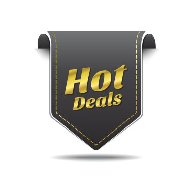 Sıcak fırsatlar simgesi tasarım