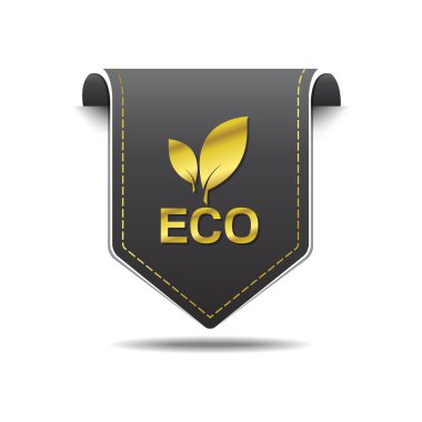 Eco dostu simgesi tasarım