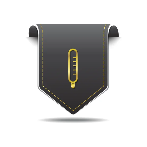 Thermometer pictogram ontwerp — Stockvector