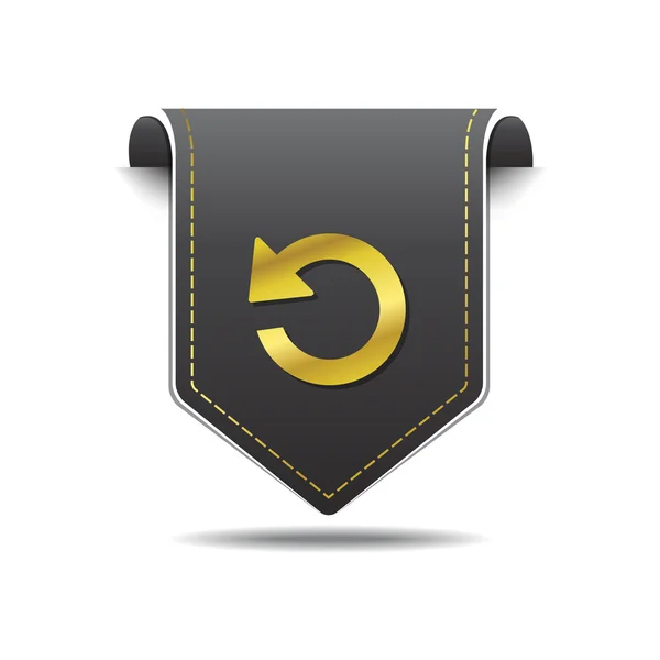 Rundpfeil-Icon-Design — Stockvektor