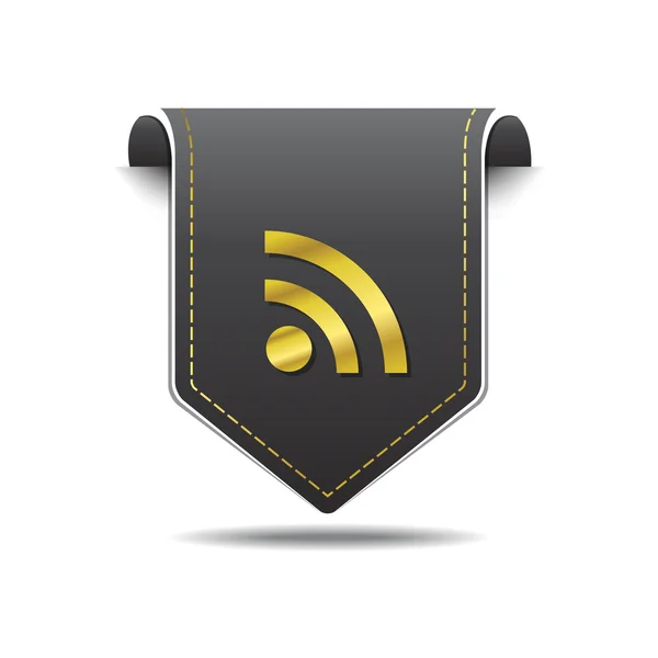 Design d'icône RSS signe — Image vectorielle
