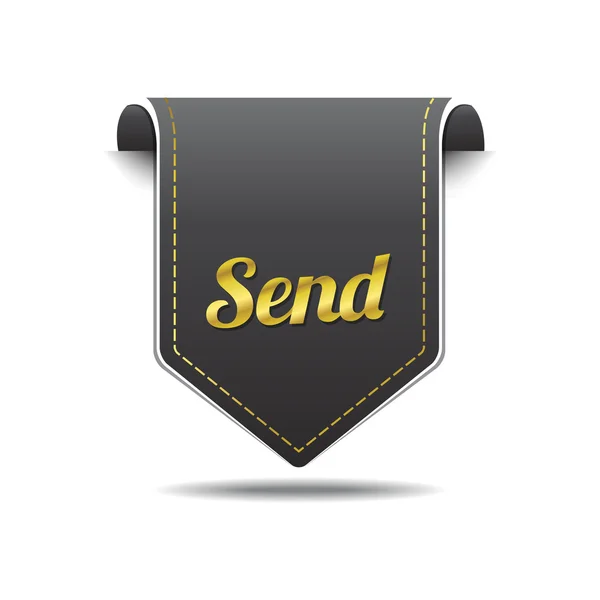 Send Icon Design — Stock Vector