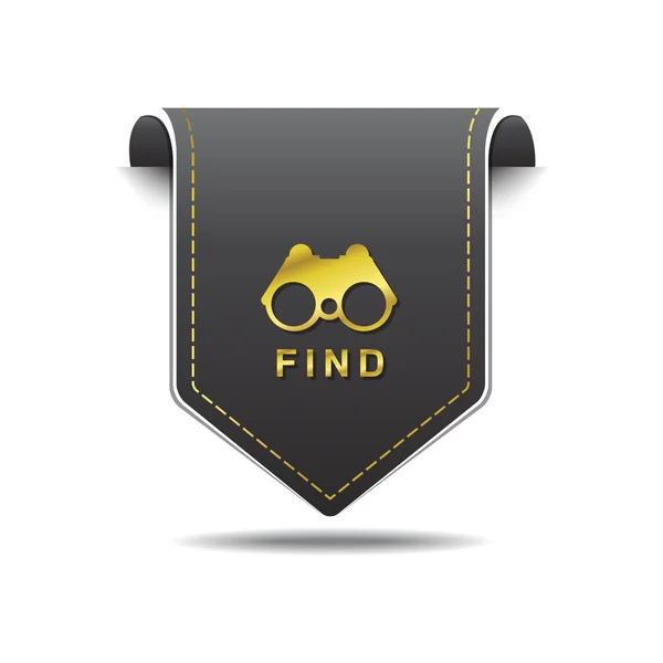 Find Icon Design — Stock Vector