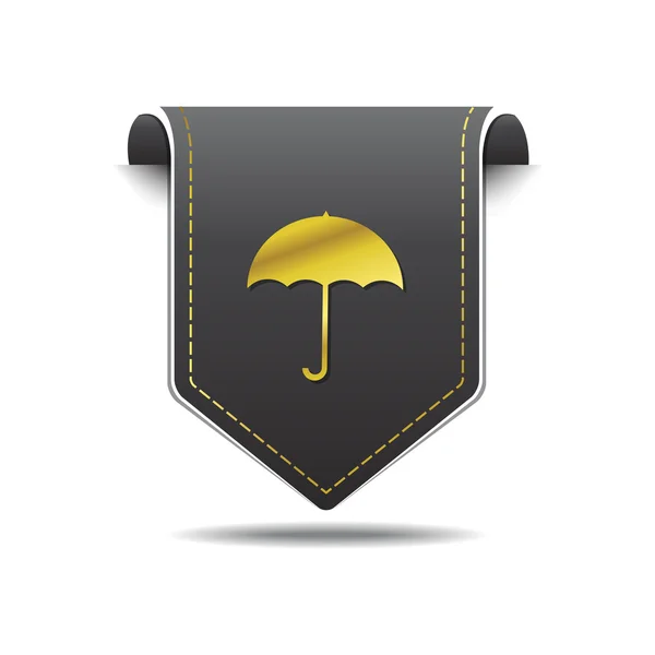 Umbrella Icon Design — Stock Vector