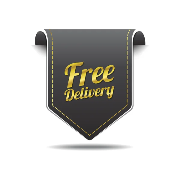 Free Delivery Icon Design — Stock Vector