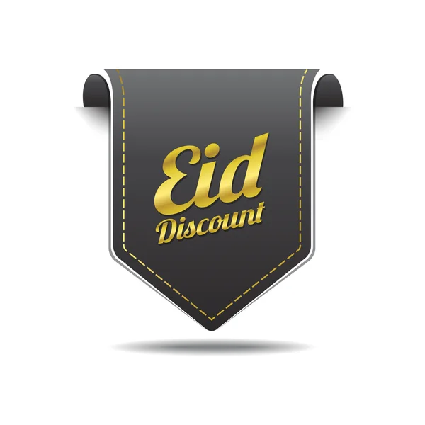 Diseño de icono de descuento Eid — Archivo Imágenes Vectoriales