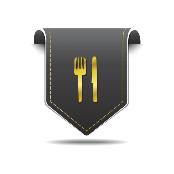 Restaurant Icon Design — ストックベクタ