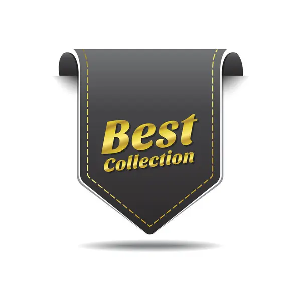 Best Collection Icon Design — Stock Vector