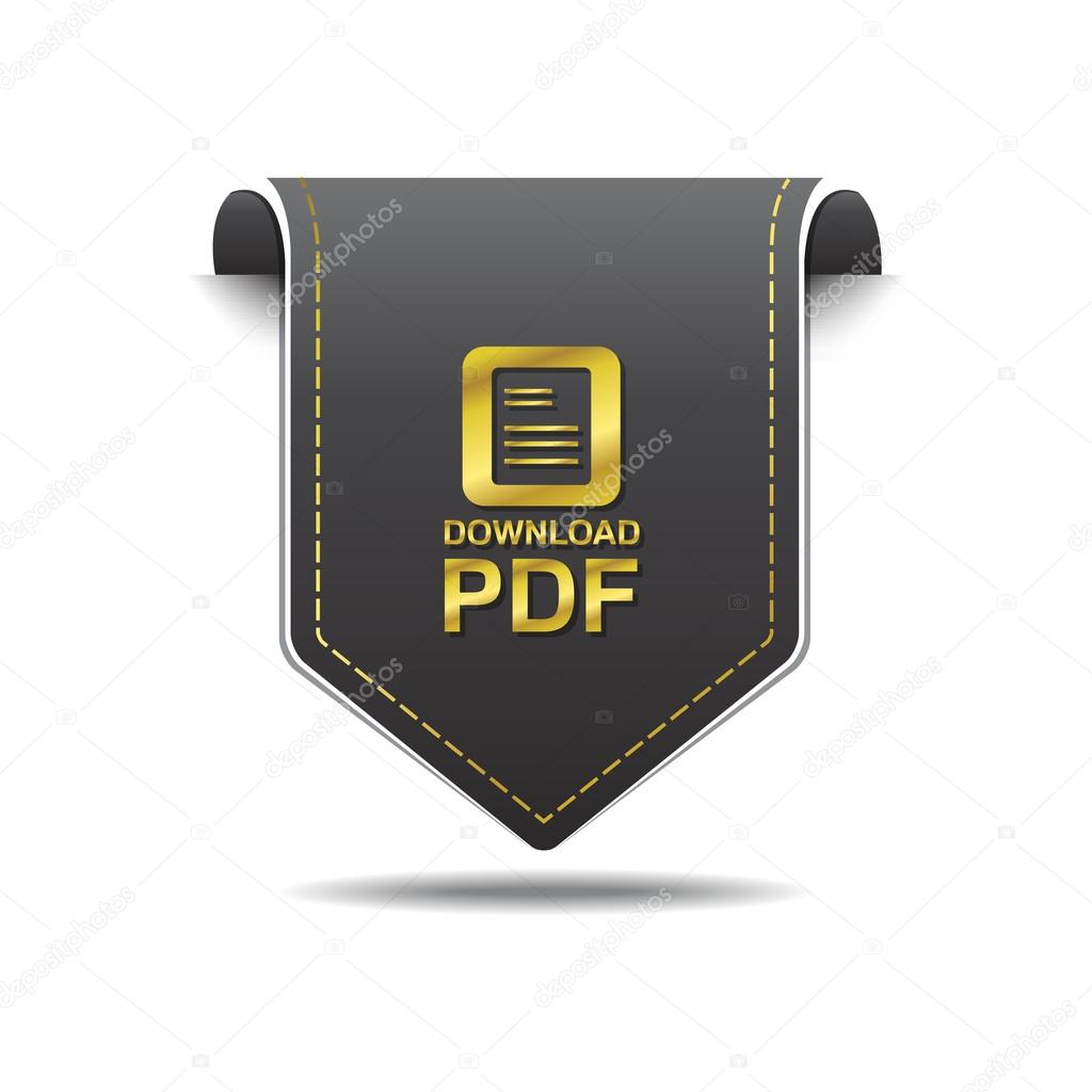 PDF Download Icon Design