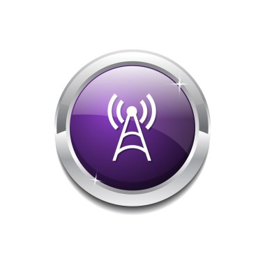 Radyo sinyali düğme simgesi