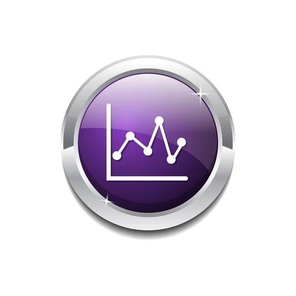 Grafisk Icon Button – stockvektor