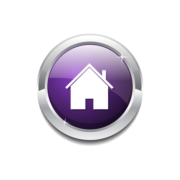 Home Button Icon — Stock Vector