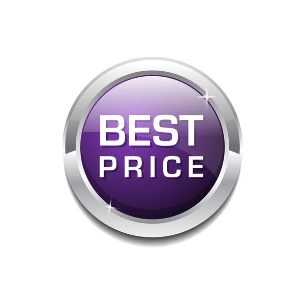 Przycisk najlepszej ceny — Wektor stockowy