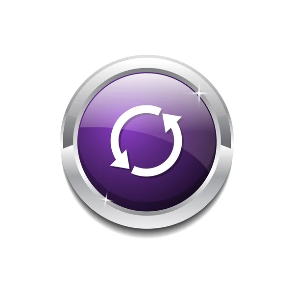 Sync ikona przycisk Reset — Wektor stockowy