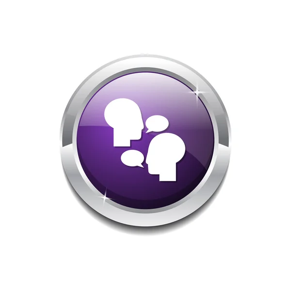 Bouton Talk Icon — Image vectorielle