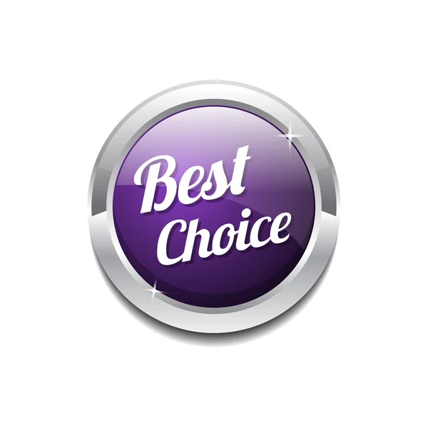 Best Choice Button — Stock Vector