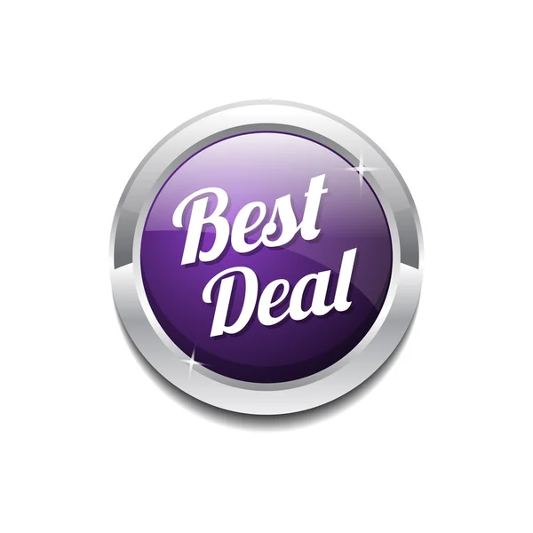 Best Deal Button — Stock Vector