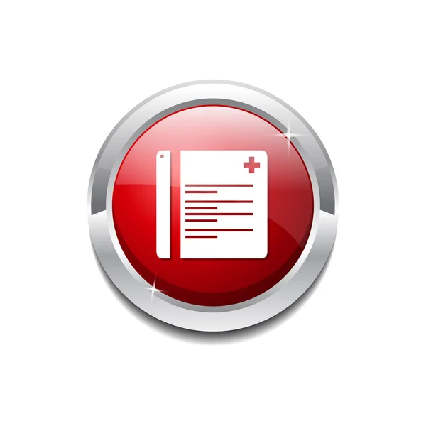 File Icon Button — Stock Vector
