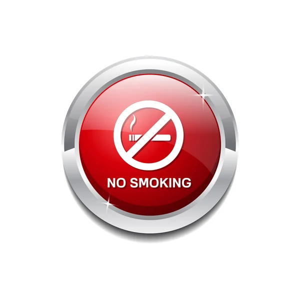 No fumar diseño de iconos — Archivo Imágenes Vectoriales
