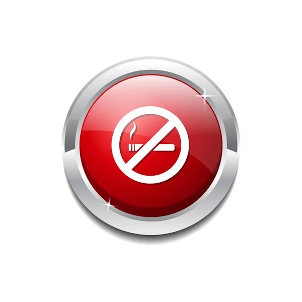 Icône anti-tabac Design — Image vectorielle