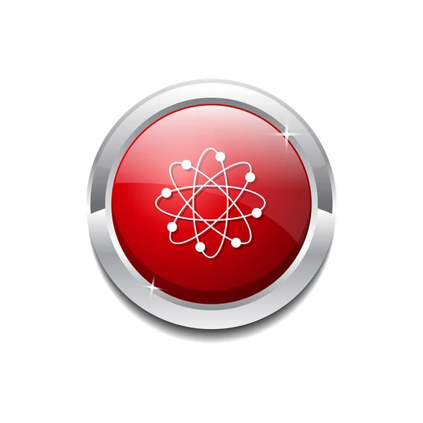 Science Icon Button — Stock Vector