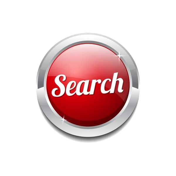Search Icon Button — Stock Vector