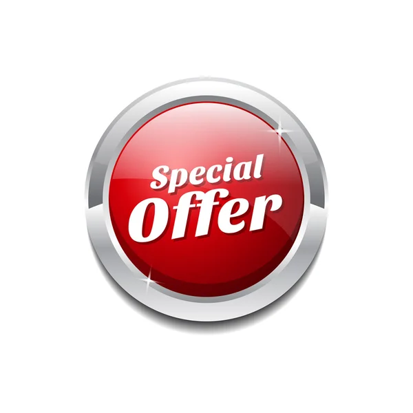 Oferta especial ícone botão —  Vetores de Stock