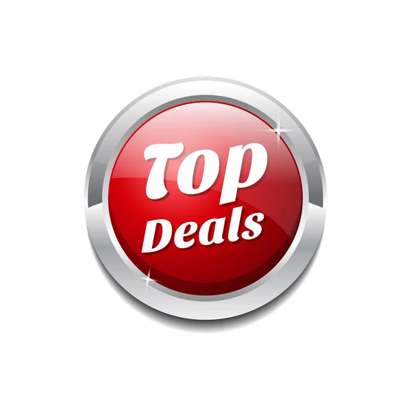 Top Deals Icon Button — Stock Vector