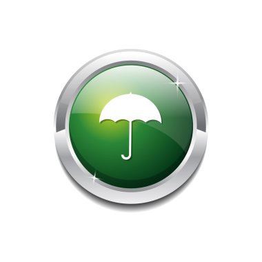 Şemsiye kutsal kişilerin resmi düğme