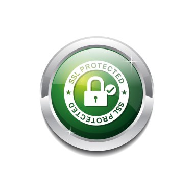 SSL korumalı bağlantı simgesi düğmesini