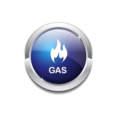 Gaz işareti kutsal kişilerin resmi düğme