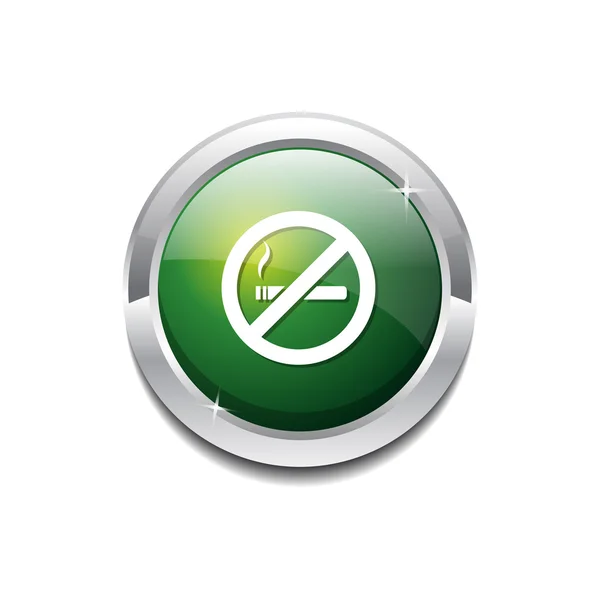 Ingen rökning ikon Design — Stock vektor