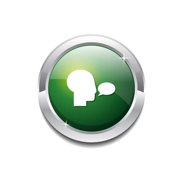 Bouton Talk Icon — Image vectorielle