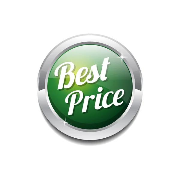 Best Price Button — Stock Vector