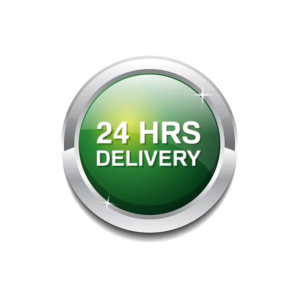 Значок "24 часа доставки" — стоковый вектор